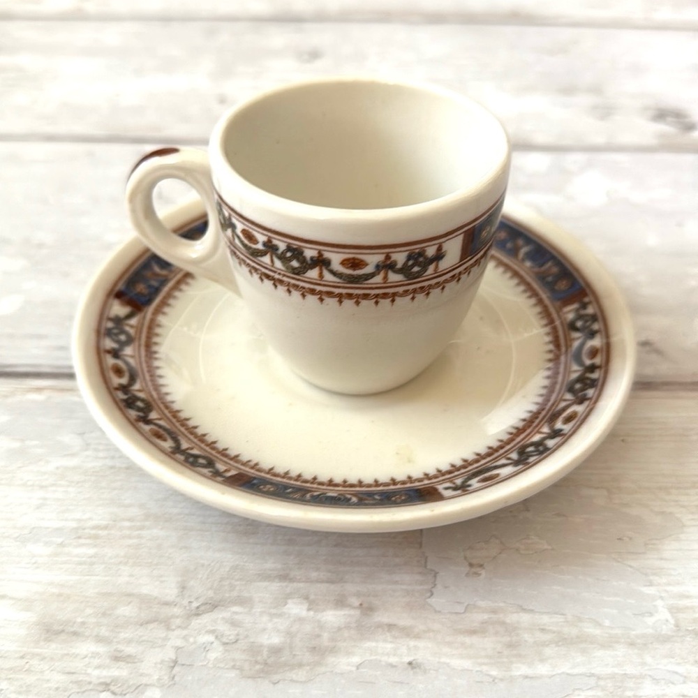 Scammells Trenton China Teacup & Saucer Set Tea Accessories Cup & Plate